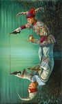 Michael Cheval Michael Cheval Alter Ego Convention I (SN) - Framed